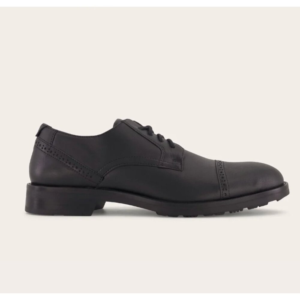 Naot Bondos Mens Oxford Dress Shoes EU 42 US 9 Black Lace Up Cap Toe NWOB